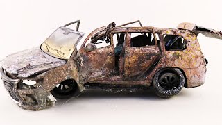 Restoration Lexus LX570 Abandoned in 10 Minutes Step By Step | Model Cars