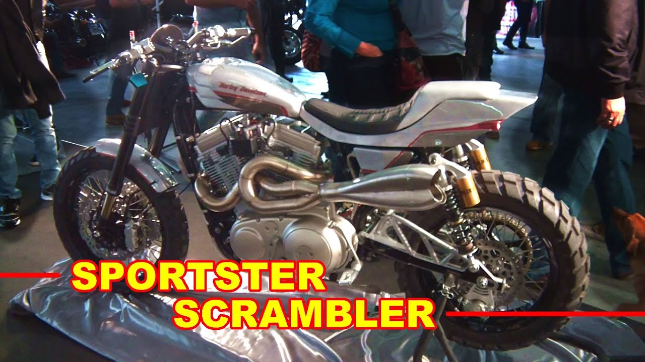 Harley Davidson Sportster Scrambler - Sporty custom Off Road by Bad Boys Garage