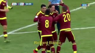 Todos los Goles de Venezuela Durante las Eliminatorias Para el Mundial 2018