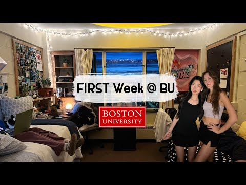 Realistic First Week at College (Boston University): Move in