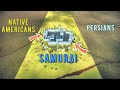 1,000,000 Native Americans vs Samurai vs 1,000,000 Persians - UEBS 2
