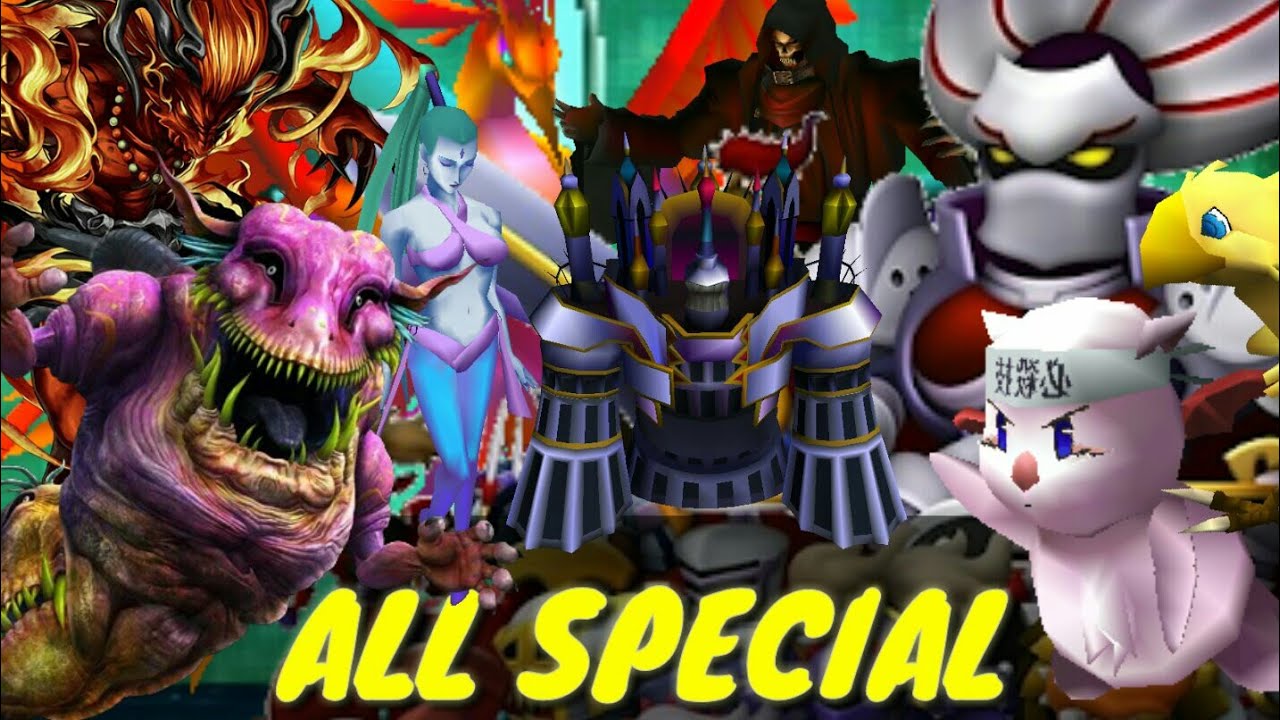 FF7 HD - Special Summons - YouTube