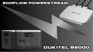 Combo EcofloW PowerStream   Oukitel B2000 ‐