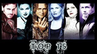 Once Upon A Time characters (top 15)