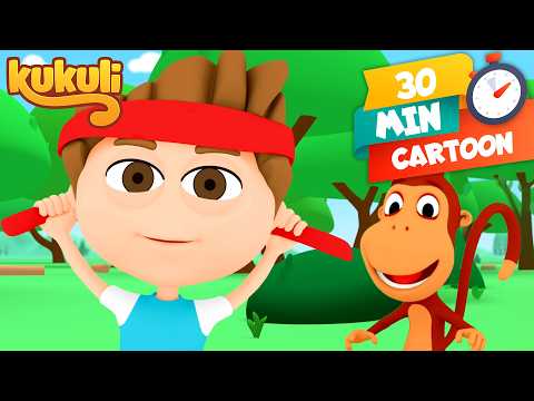 30 Minutes of Kukuli - 79🙈 #cartoon #funny #animation