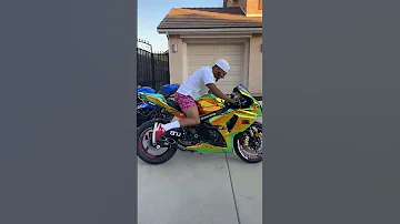 I Like This One More Shorts Motorcycle Rainbow Crazy 