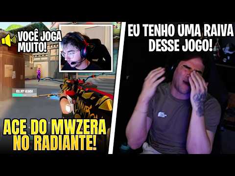 MWZERA VOLTOU NA RANKED RADIANTE FAZENDO ACE! XAROLA TILTOU MUITO NA PARTIDA - VALORANT
