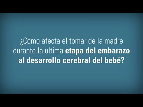 FAS FAQ 8, Spanish: How Does Drinking Later in Pregnancy Affect the Baby's Brain Development?