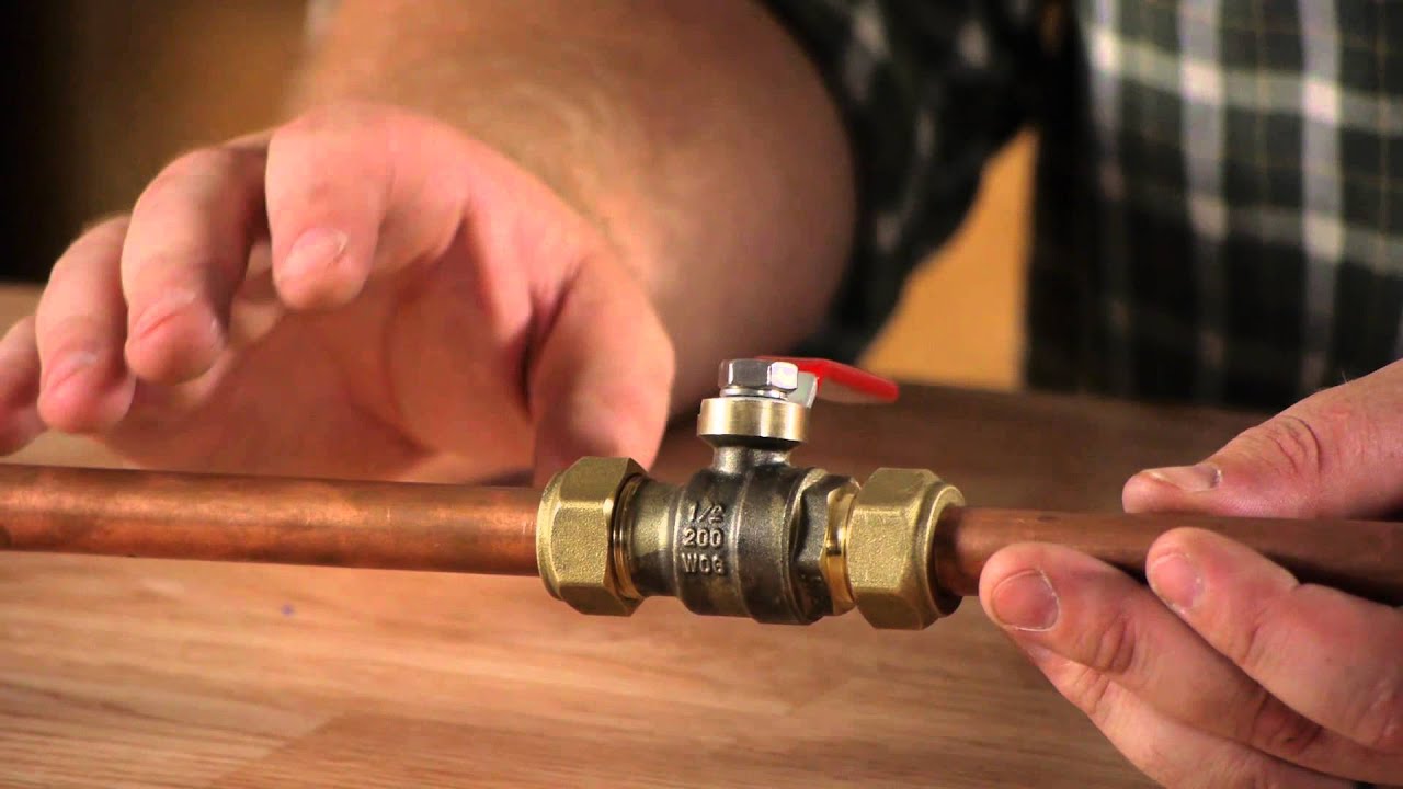 Plumbing Problems With Copper Compression Fittings : Plumbing Repair 