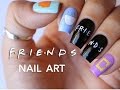 FRIENDS TV SHOW NAIL ART | BANICURED