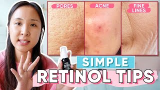 A simple + effective RETINOL nighttime routine | for ALL skin types 😍