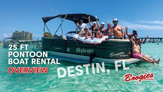 Pontoon Boat Rental Overview