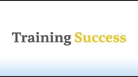 Rethink Ed Training Success