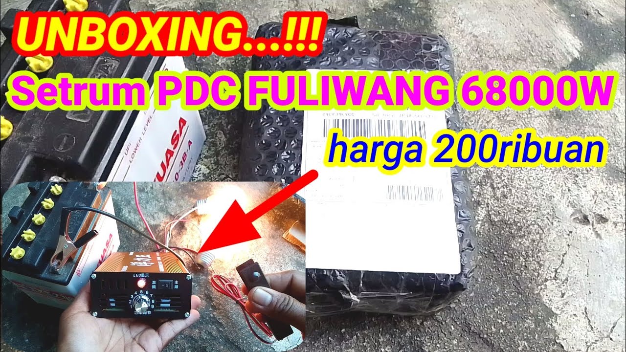 TONTON VIDEO INI SEBELUM BELI!!! Review Setrum ikan FULIWANG 68000W