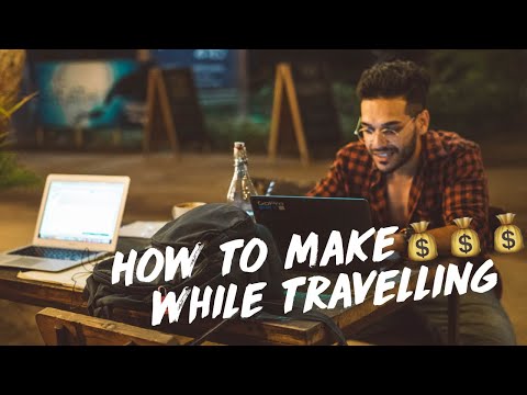 How YOU can Travel Full Time u0026 Make Money (in Hindi) ? | Living as a Digital Nomad 2022