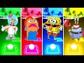 🍿 Tiles Hop Battle | Sandy Cheeks 🆚 Judy 🆚 Spongebob 🆚 Mr.Krabs #coffindance #spongebob