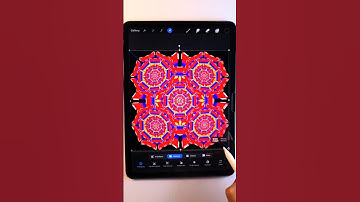 Colourful Seamless Pattern in Procreate #shortsyoutube #seamlesspattern