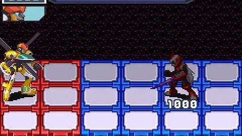 Mega Man Battle Network 5   Dark ProtoMan Battle Hacked