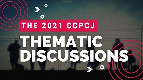 Smuggling of Migrants - CCPCJ Thematic Discussions | UN Office on Drugs and Crime