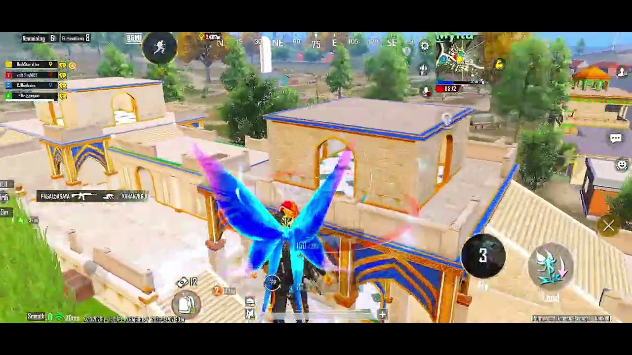 Erangel gameplay 26 kills chicken(easy, bot players)  #bgmi 