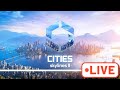 On essaie de crer des lignes de trains  cities skylines 2 live fr