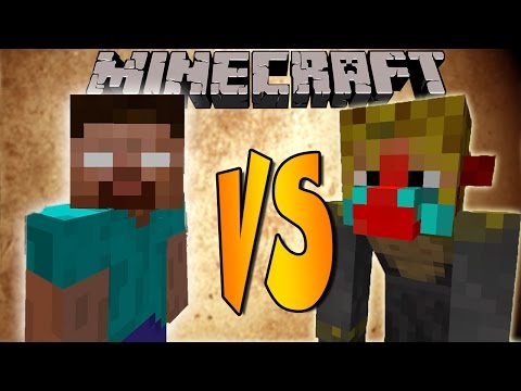 Minecraft: Peleas de Mobs - Esqueleto Mutante Vs Creeper 