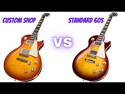 Gibson Les Paul Custom Shop 1960 vs Standard 60s - YouTube
