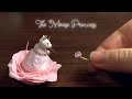 【樹脂粘土】ねずみのお姫様【Clay】The Mouse Princess | DIY