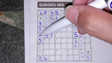 Surprise 3 sudokus for U! (#998) Killer Sudoku puzzle. 06-17-2020 part 3 of 3