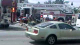 Car Collides With Palm Tran Bus In West Palm Beach