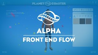 Planet Coaster: GamesCom 2016 - Front-End Flow