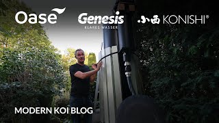 Modern Koi Blog #5738 - Diana's hydraulically unfavorable paper filter