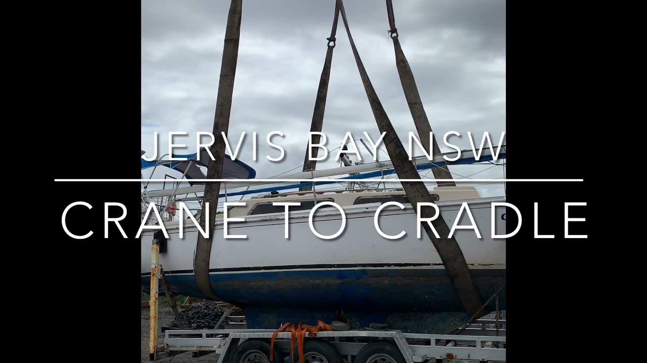 Yacht Refit - Crane to Cradle Feb 2021 No 2