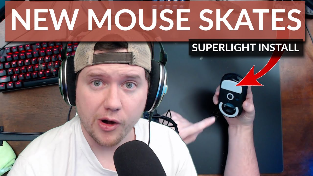 Corepads How to Install NEW Mice Feet (TIGER ICE to CorePads on Logitech G Pro X ...