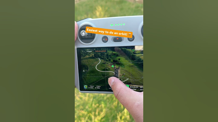 How to do a 360° drone orbit using Point of Interest 🔄 DJI Mini 3 Pro 🎬 @kam_visions #tutorial