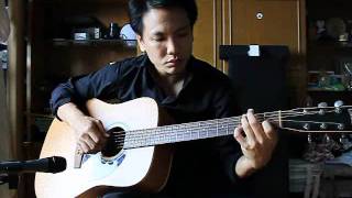 Video thumbnail of "ปลายสายรุ้ง - Paradox (Guitar Finger Style Covered by Pik)"