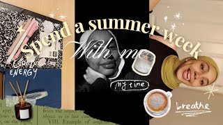 ☀️ A Summer Week With Me | CCP Classes, First Day of Work, Productive Days & Summer Fun! 🌿💛