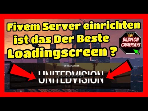 Fivem Server einrichten # 311 // New Loadingscreen der Beste ? // Einfügen & Installieren Tutorial