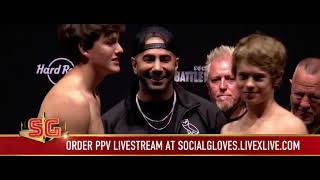 🧨🧨Tanner Fox Vs Ryland Storms Face Off Weigh In Storms Disrespect Tanner Size)‼️