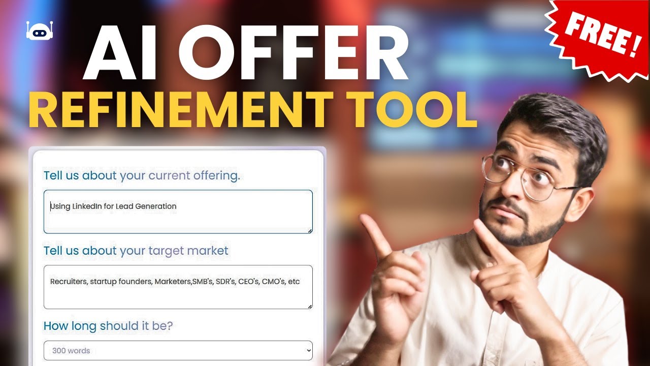 This FREE AI Offer Refinement Tool can Change your Cold Outreach Game ...