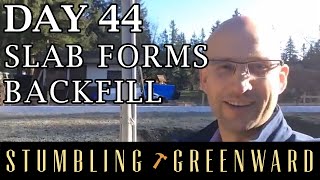 Day 44 #MHP2015 - Raft Slab Foundation Infill