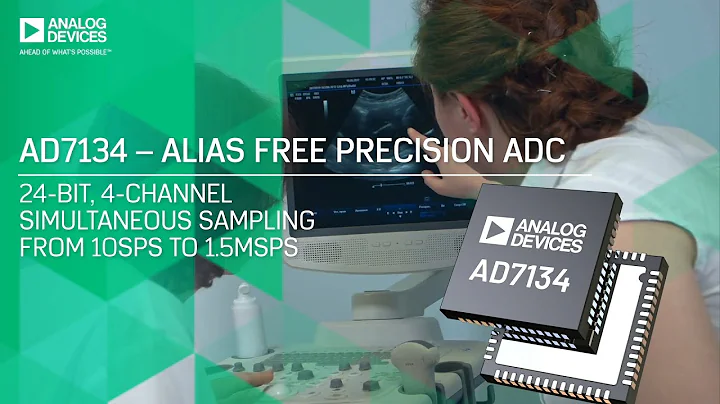 AD7134: 24-Bit, 4-Channel, 1.5 MSPS Precision Alias Free ADC