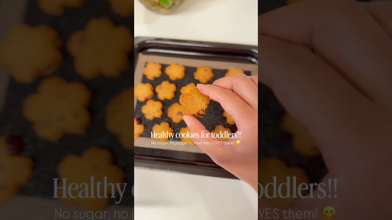 No suger ❌ No Jaggery ❌ Almond cookies! #healthysnacks #food #cookies #healthyrecipes #kidsfriendly