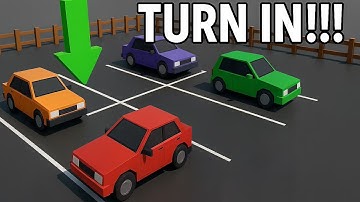 AI Learns to Park a Car! (reinforcement learning)