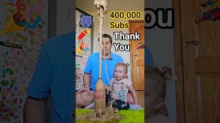 Coca Cola Experiment 🎉 400,000 Subscribers Celebration 🎆 Thank You ❤️ #shorts