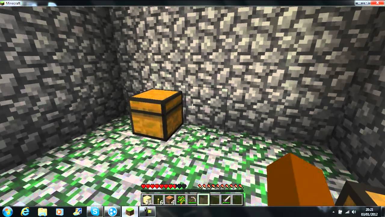 Minecraft Survival Island Ep 2 "Die Skeleton, Die!"