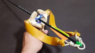 How To Make Powerful 45 Pound Slingbow How To Make Powerful 45 Pound Slingbow