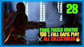 God of War Ragnarok Part 28 | 100% Walkthrough Asgard Remnants & Final Favors #gowragnarok