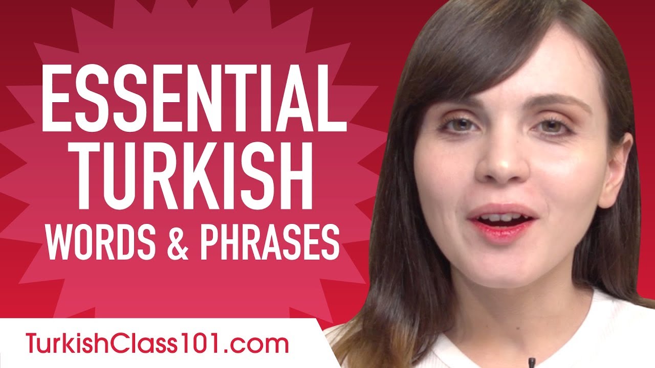 ⁣Essential Turkish Words and Phrases to Sound Like a Native