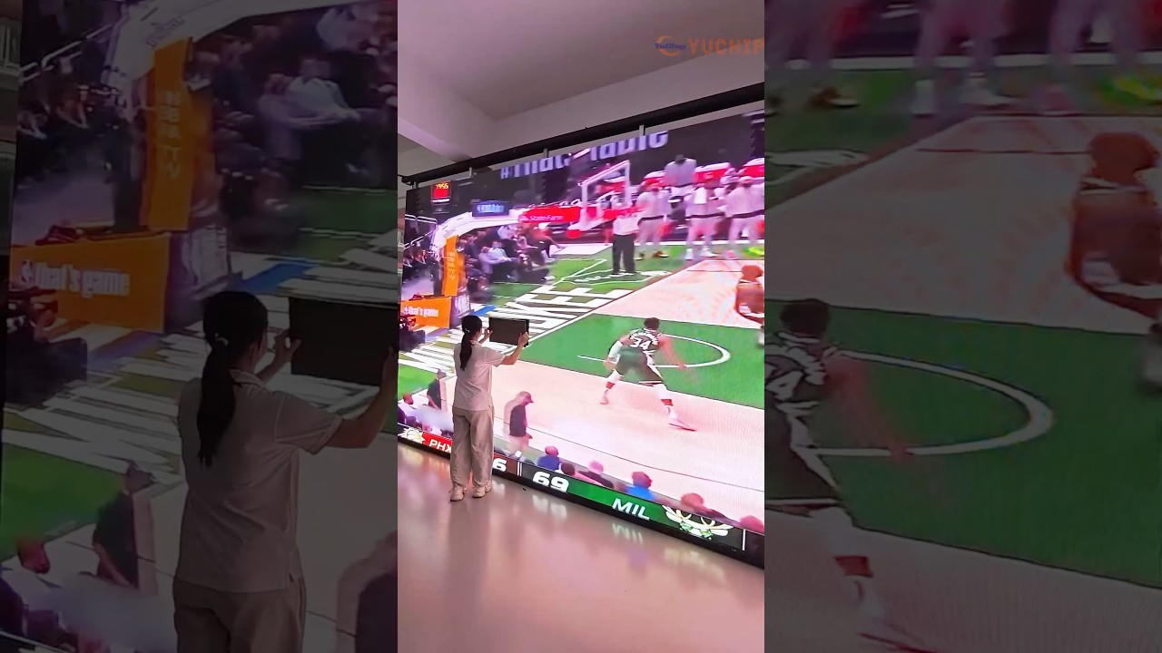 Choose any spot—outdoor LED screen makes service simple!